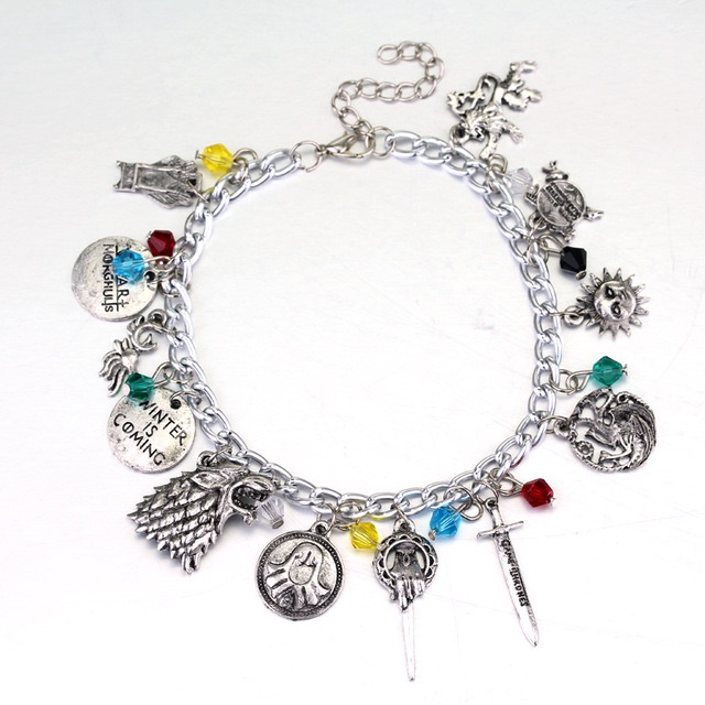 Game Of Thrones Charm Bracelet 20$